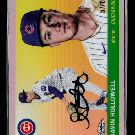 2025 Topps Chrome Gavin Hollowell #390 Pink /75