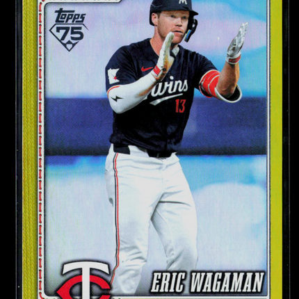 2026 Topps Eric Wagaman #394 Yellow /399