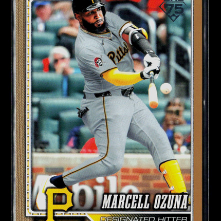 2026 Topps Series Two Marcell Ozuna #580 Gold /2026