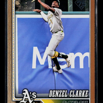 2026 Topps Series Two Denzel Clarke #375 Gold /2026