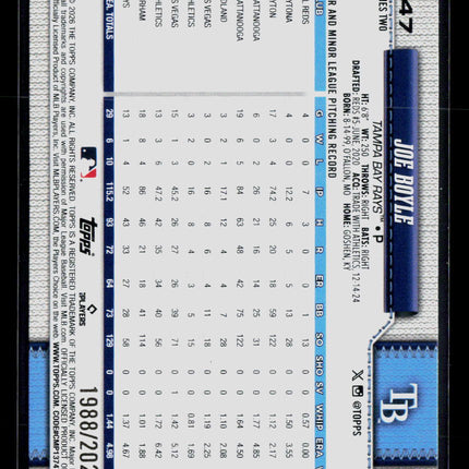 2026 Topps Series Two Joe Boyle #447 Gold /2026