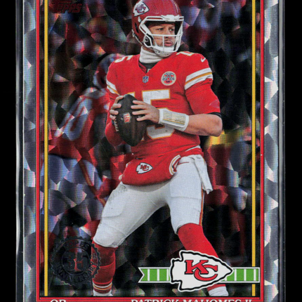 2026 Topps Patrick Mahomes II #91TF-13 Silver Cracked Ice