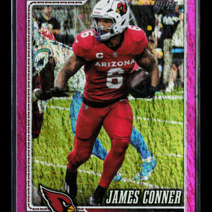2026 Topps James Conner #3 Pink Foilboard