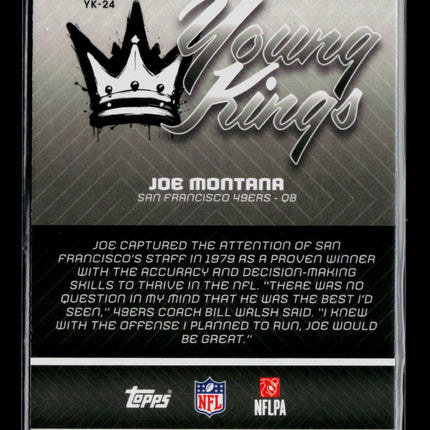 2026 Bowman Chrome Joe Montana #YK-24