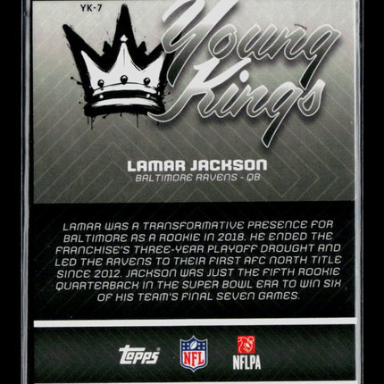 2026 Bowman Chrome Lamar Jackson #YK-7