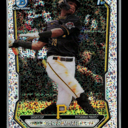 2026 Bowman Chrome Darell Morel #BCP-165 Speckle Refractor /299