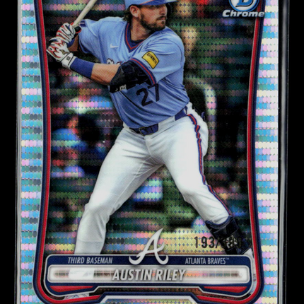 2025 Bowman Chrome Austin Riley #92 /399