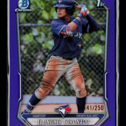 2026 Bowman Chrome Elaineiker Coronado #BCP-223 Purple 41/250