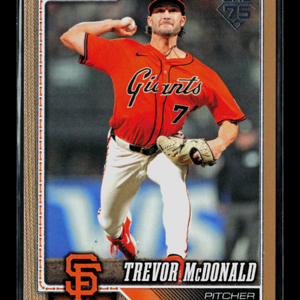 2026 Topps Series Two Trevor McDonald #466 Gold /2026