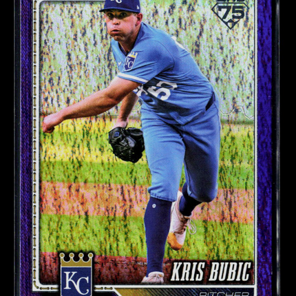 2026 Topps Series 1 Kris Bubic #58 Purple /250