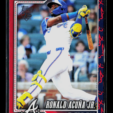2026 Topps Series One Ronald Acuña Jr. #50 Team Logo Border