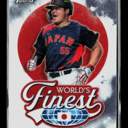 2026 Topps Finest World Baseball Classic Munetaka Murakami #WF-24