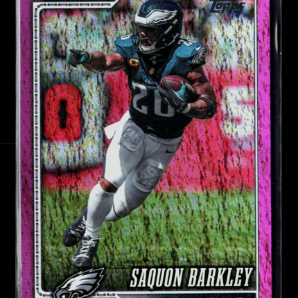 2026 Topps Saquon Barkley #164 Pink