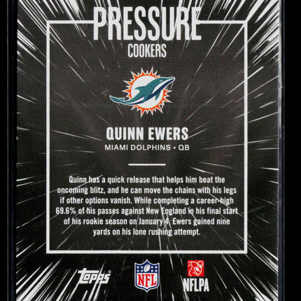 2026 Topps Quinn Ewers #PC-14 Purple Foil