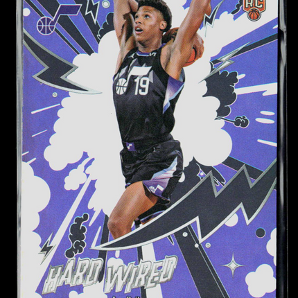 2026 Topps NBA Hoops Hard Wired Ace Bailey #HW-25 RC