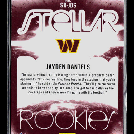 2024 Panini Rookies & Stars Jayden Daniels #SR-JDS RC