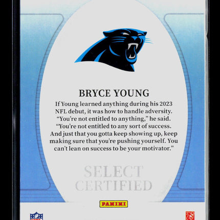 2024 Panini Select Bryce Young #CRO-BYO RC