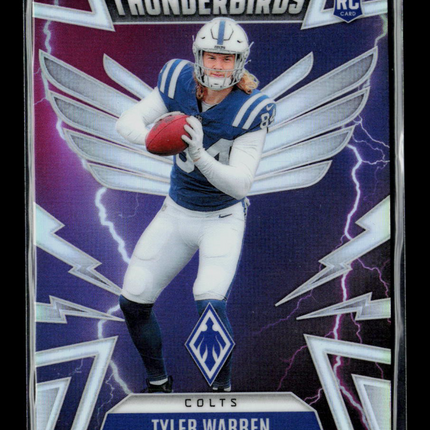 2025 Panini Phoenix Football Tyler Warren #21 RC