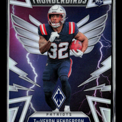 2025 Panini Phoenix Football TreVeyon Henderson #36 RC