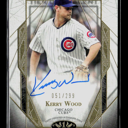 2022 Topps Tier One Kerry Wood #T1TA-KW 051/299 Auto