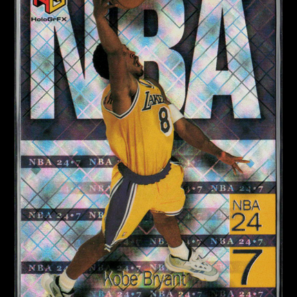 1999 Upper Deck HoloGrFX NBA 24/7 Kobe Bryant #N8