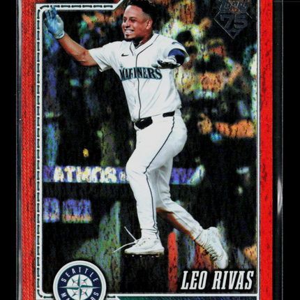 2026 Topps Series Two Leo Rivas #649 Orange /25