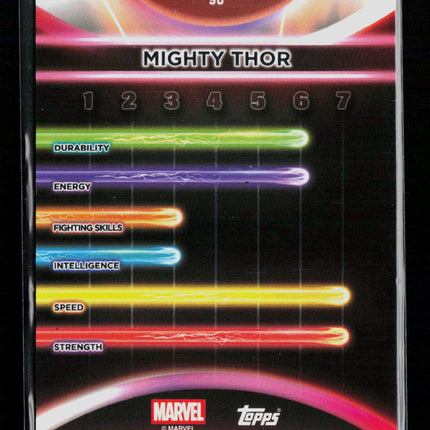 2026 Topps Chrome Marvel Jane Foster Mighty Thor Purple 48/75 #90