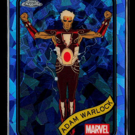 2025 Topps Chrome Sapphire Marvel Adam Warlock #144