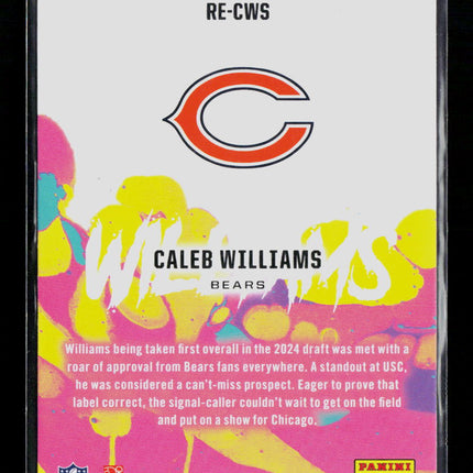 2024 Panini Rookies & Stars Caleb Williams #RE-CWS RC