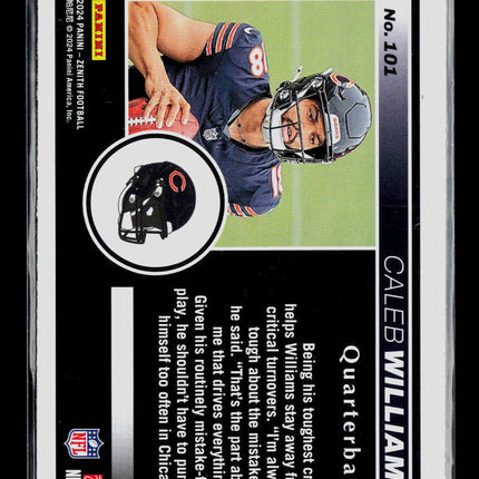 2024 Panini Zenith Caleb Williams #101 RC