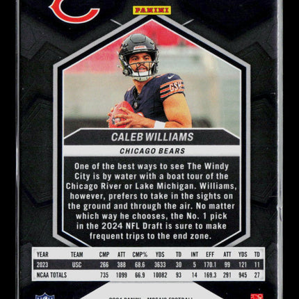 2024 Panini Mosaic Caleb Williams #301 RC