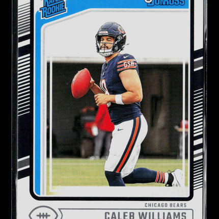 2024 Panini Donruss Caleb Williams #327 Rookie