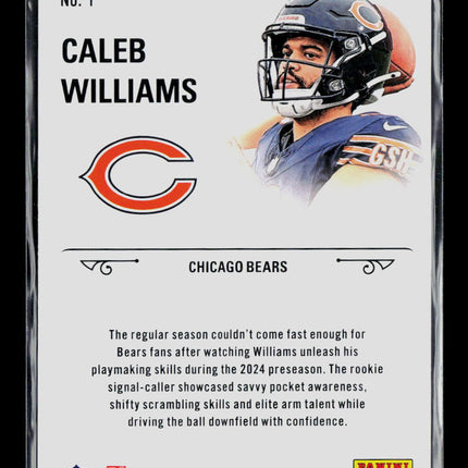 2025 Panini Contenders Caleb Williams #1