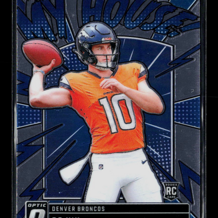 2024 Panini Donruss Optic Bo Nix #10 RC