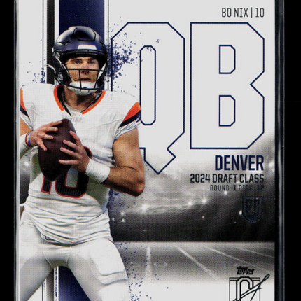 2025 Topps Signature Class Bo Nix #100