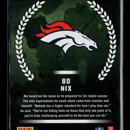 2024 Panini Donruss Optic Bo Nix #4 RC
