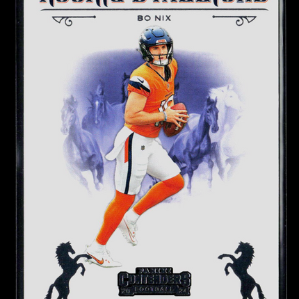 2025 Panini Contenders Bo Nix #2
