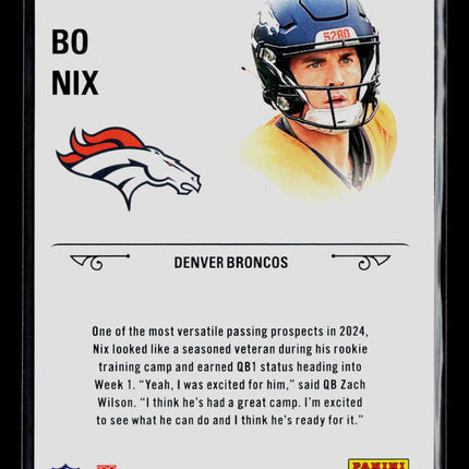 2025 Panini Contenders Bo Nix #2