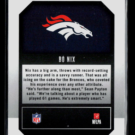 2024 Panini Prizm Bo Nix #3 RC