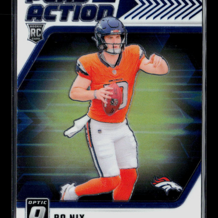 2024 Panini Donruss Optic Bo Nix #6 RC
