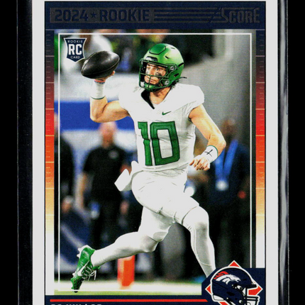 2024 Panini Score Football Bo Nix #332