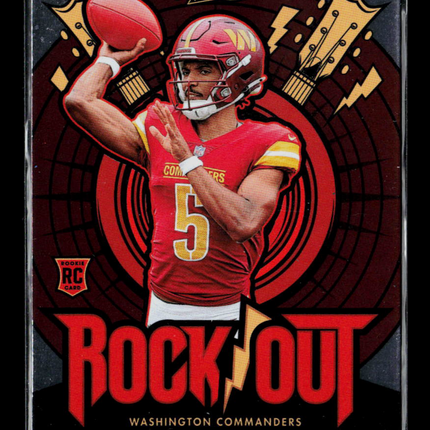 2024 Panini Absolute Football Jayden Daniels #RO-JDS RC