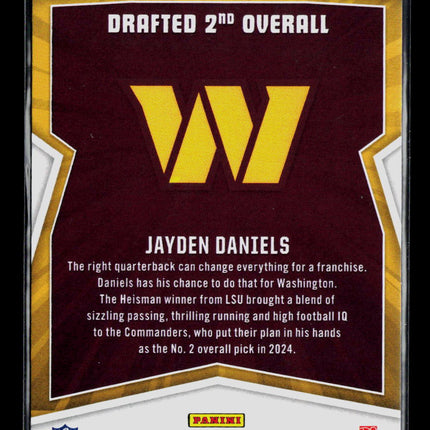 2024 Panini Rookies & Stars Jayden Daniels #DC-JDS RC