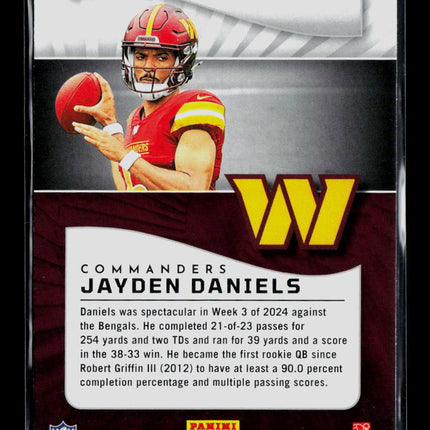 2024 Panini Illusions Football Jayden Daniels #93 RC