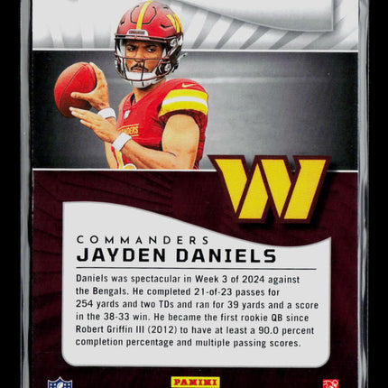 2024 Panini Illusions Football Jayden Daniels #93 RC