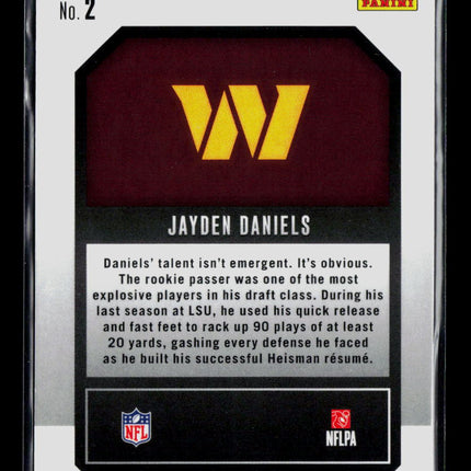 2024 Panini Prizm Football Jayden Daniels #2 RC