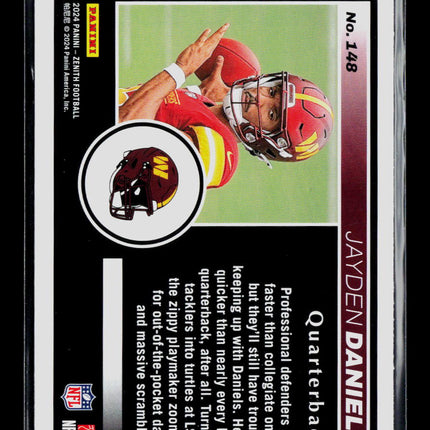 2024 Panini Zenith Jayden Daniels #148 RC