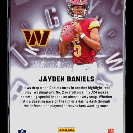 2024 Panini Zenith Football Jayden Daniels #10 RC