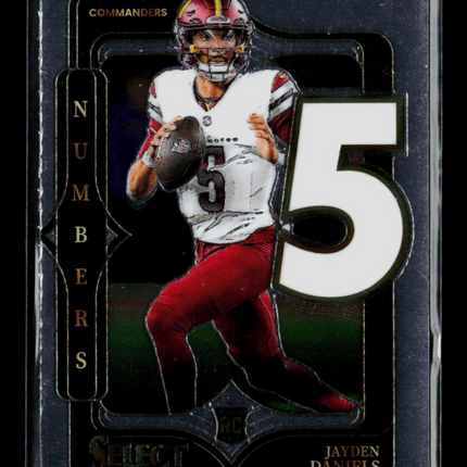 2025 Panini Select Football Jayden Daniels #23 RC