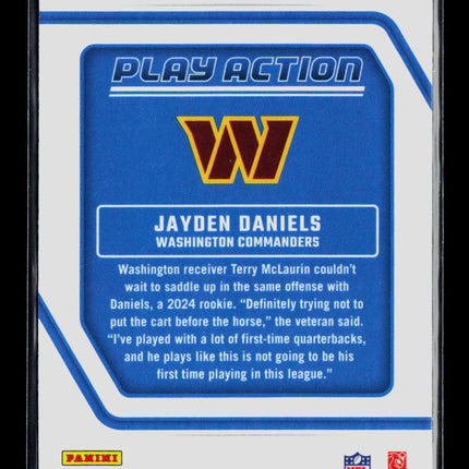 2024 Panini Donruss Optic Jayden Daniels #1 RC